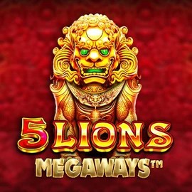 Play 5 Lions Megaways slot by Pragmatic Play on spinfins.gr