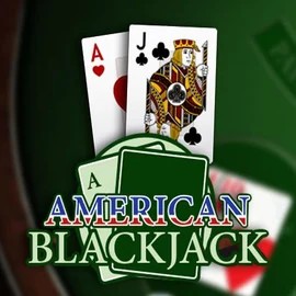 American Blackjack logo – Table Games by Habanero at Spinfin Casino