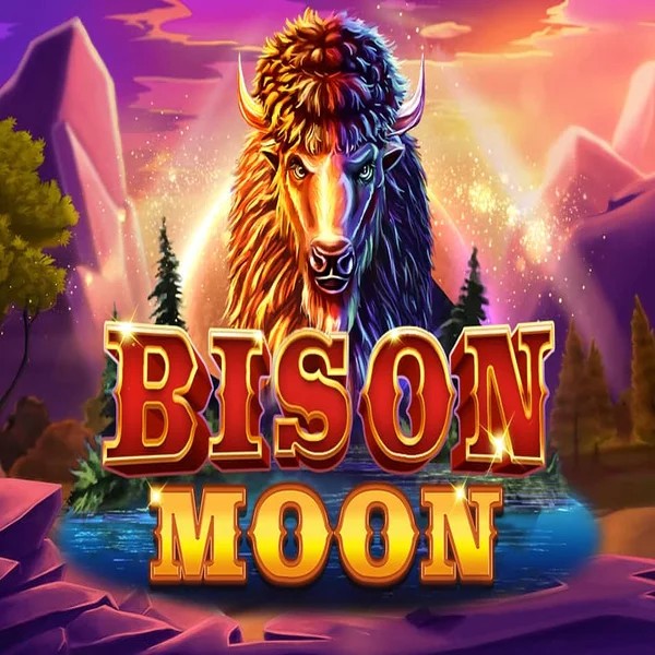 Bison Moon slot visual from Northern Lights Gaming available on spinfins.gr