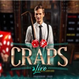 Live Casino logo of Live Craps from Evolution at Spinfin Casino