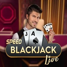 Speed Blackjack slot icon by Pragmatic Play, available at Spinfin Casino